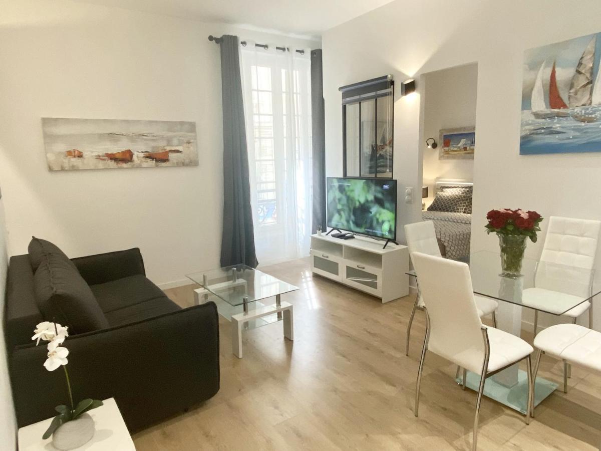 Central Modern Flat Lamartine Niza Exterior foto