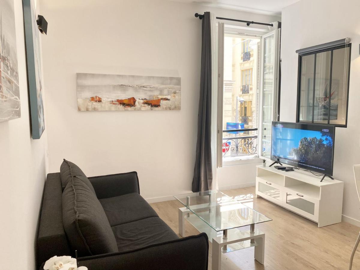 Central Modern Flat Lamartine Niza Exterior foto