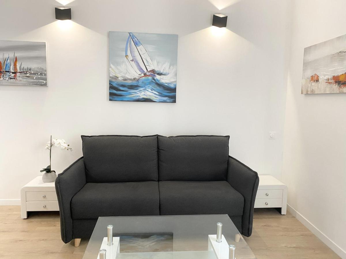 Central Modern Flat Lamartine Niza Exterior foto