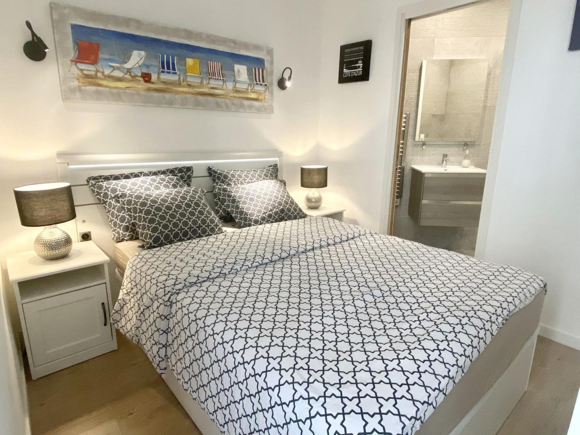 Central Modern Flat Lamartine Niza Exterior foto